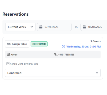 Optimize Table Reservations with Ease